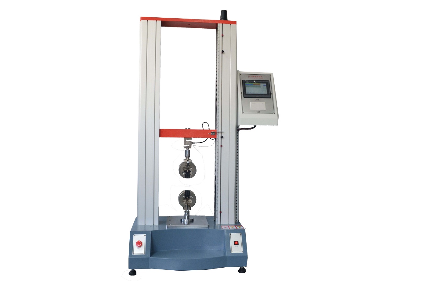 Touch controlled double column material testing machine