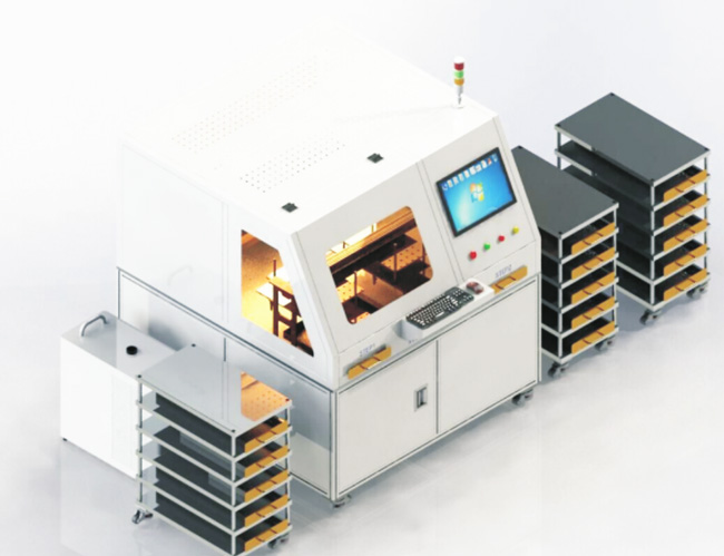 Fully automatic laser marking machine