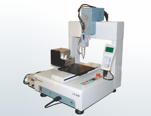 Automatic locking screw machine/dispensing machine