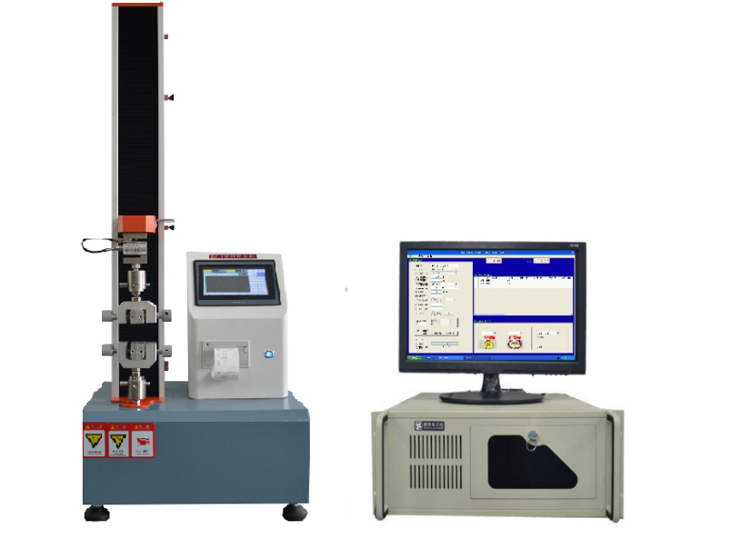 Computer single column tensile testing machine