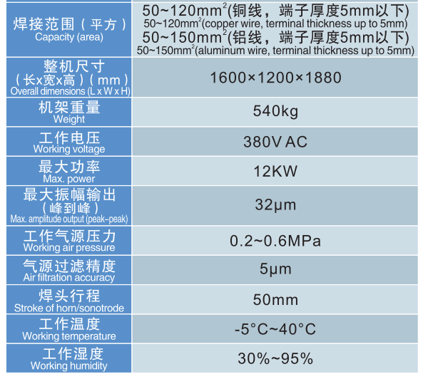 超声波线束焊接机HN-EVT-3